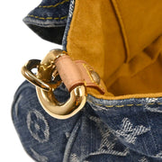 Louis Vuitton Blue Monogram Denim Mini Pleaty Handbag M95050 CA1005 166534
