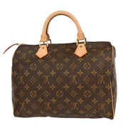 Louis Vuitton Monogram Speedy 30 Handbag M41526 SD0021 166537