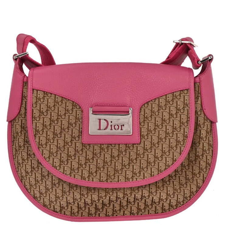 Christian Dior Beige Trotter Shoulder Bag 13-BO-1015 166542