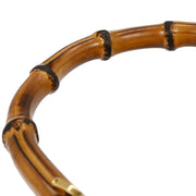 Gucci Black Bamboo Handbag 000-2113-0633 166546