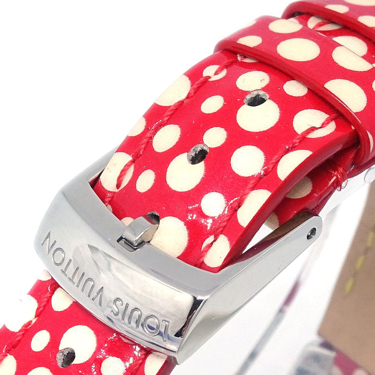 Louis Vuitton Q12M7 Tambour Yayoi Kusama Quartz Watch 166552