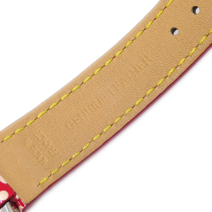 Louis Vuitton Q12M7 Tambour Yayoi Kusama Quartz Watch 166552