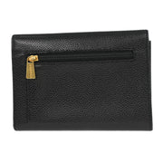 Chanel Black Calfskin Trifold Wallet 166560