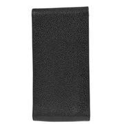 Chanel Black Calfskin Timeless Sunglasses Case Small Good 166562