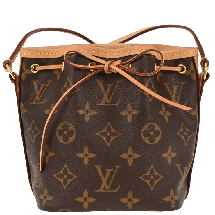 Louis Vuitton Monogram Nano Noe Shoulder Bag M41346 SA5109 166563