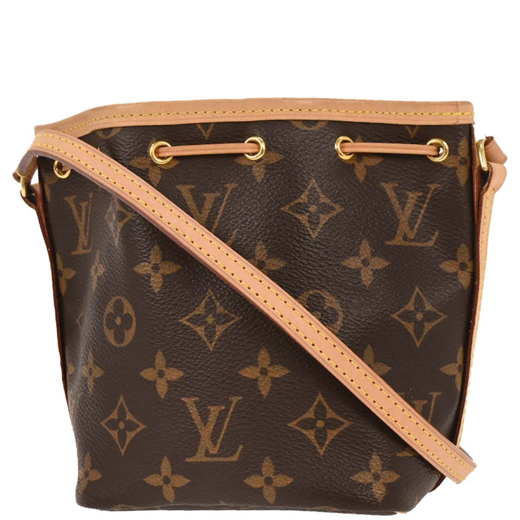 Louis Vuitton Monogram Nano Noe Shoulder Bag M41346 SA5109 166563