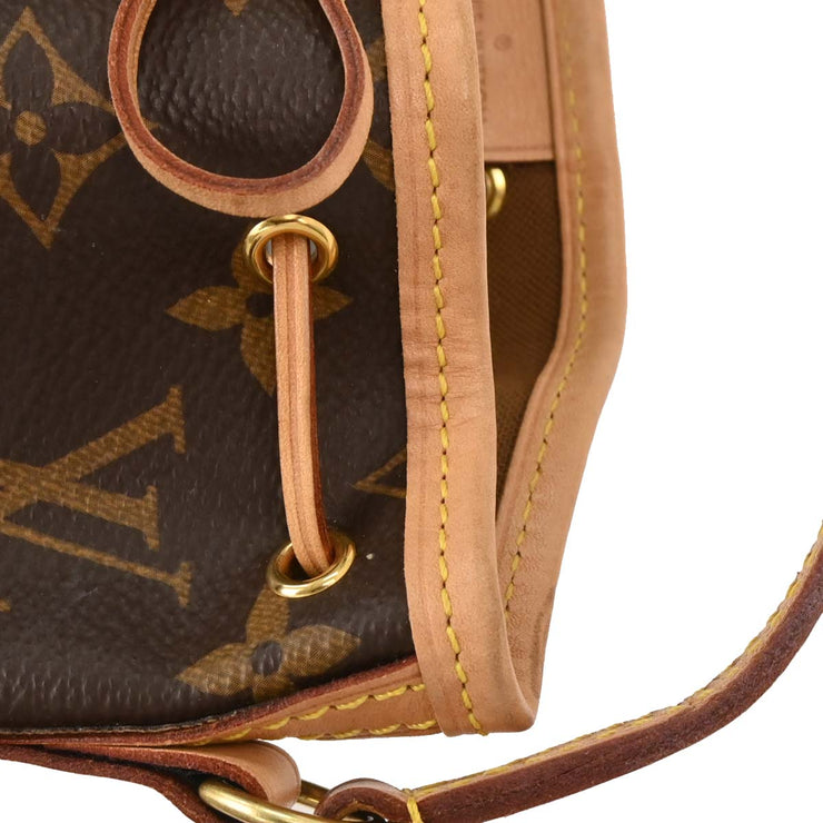 Louis Vuitton Monogram Nano Noe Shoulder Bag M41346 SA5109 166563