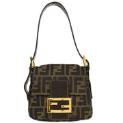 Fendi Brown Zucca Handbag 166565