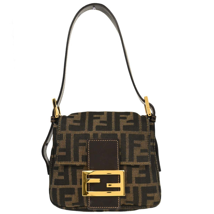 Fendi Brown Zucca Handbag 166565