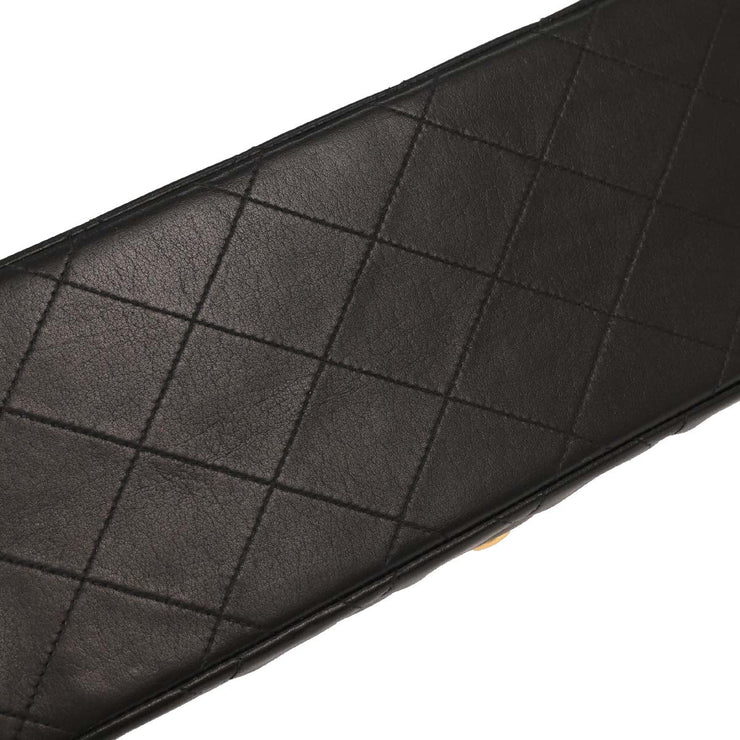 Chanel Black Lambskin Maxi Classic Flap Shoulder Bag 166570