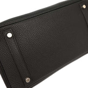 Hermes Black Togo Birkin 30 Handbag 22 Square:F 166575