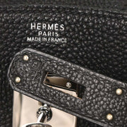 Hermes Black Togo Birkin 30 Handbag 22 Square:F 166575