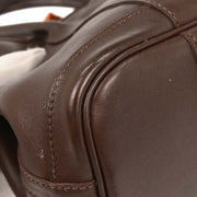 Hermes Havane Swift Garden Twilly TTPM Tote Handbag J I 166581