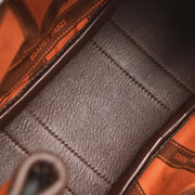 Hermes Havane Swift Garden Twilly TTPM Tote Handbag J I 166581