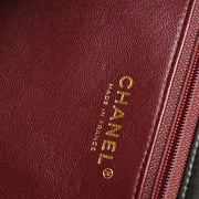 Chanel Black Lambskin Turnlock Small Half Flap Shoulder Bag 166582