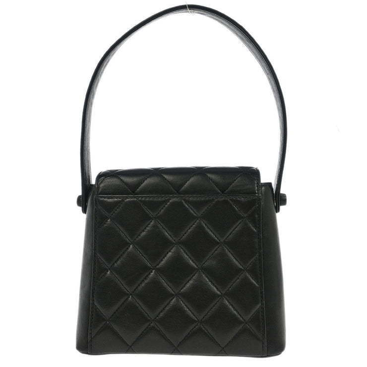 Chanel Black Lambskin Handbag 166585