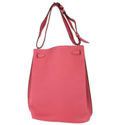 Hermes Rose Lipstick Togo So Kelly 26 Shoulder Bag J Q 166586