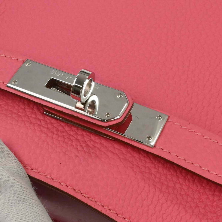 Hermes Rose Lipstick Togo So Kelly 26 Shoulder Bag J Q 166586