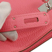 Hermes Rose Lipstick Togo So Kelly 26 Shoulder Bag J Q 166586