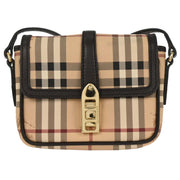 Burberry Beige House Check Shoulder Bag ITPELIL146SANT 166592