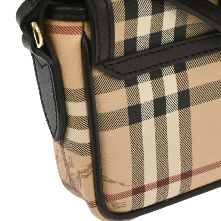 Burberry Beige House Check Shoulder Bag ITPELIL146SANT 166592
