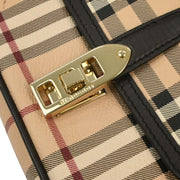 Burberry Beige House Check Shoulder Bag ITPELIL146SANT 166592