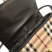 Burberry Beige House Check Shoulder Bag ITPELIL146SANT 166592