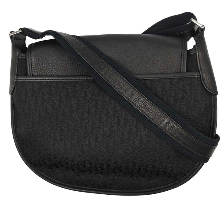 Christian Dior Black Trotter Street Chic Shoulder Bag 13-BO-1015 166594