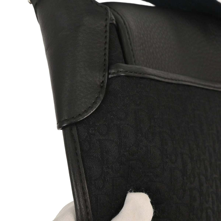 Christian Dior Black Trotter Street Chic Shoulder Bag 13-BO-1015 166594