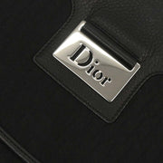 Christian Dior Black Trotter Street Chic Shoulder Bag 13-BO-1015 166594