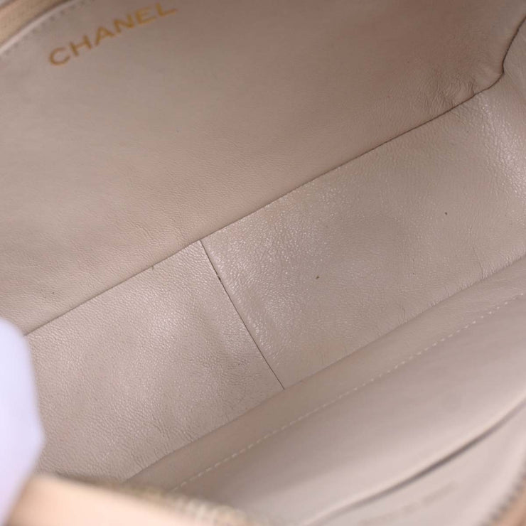 Chanel Beige Lambskin Camera Bag Small 166597