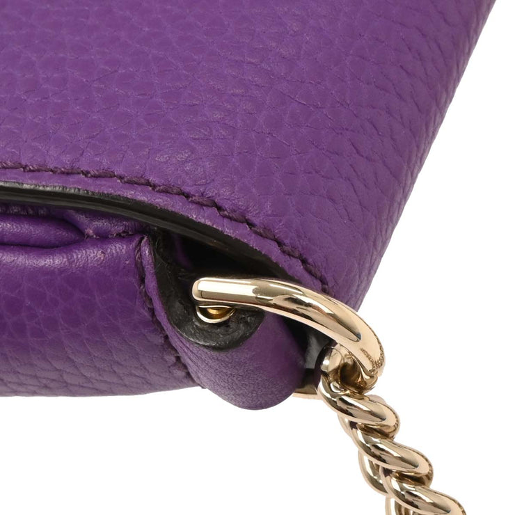 Gucci Purple Soho Chain Shoulder Bag 336752 213317 166605