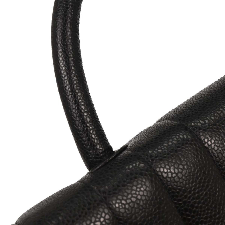 Chanel Black Calfskin Handbag 166609