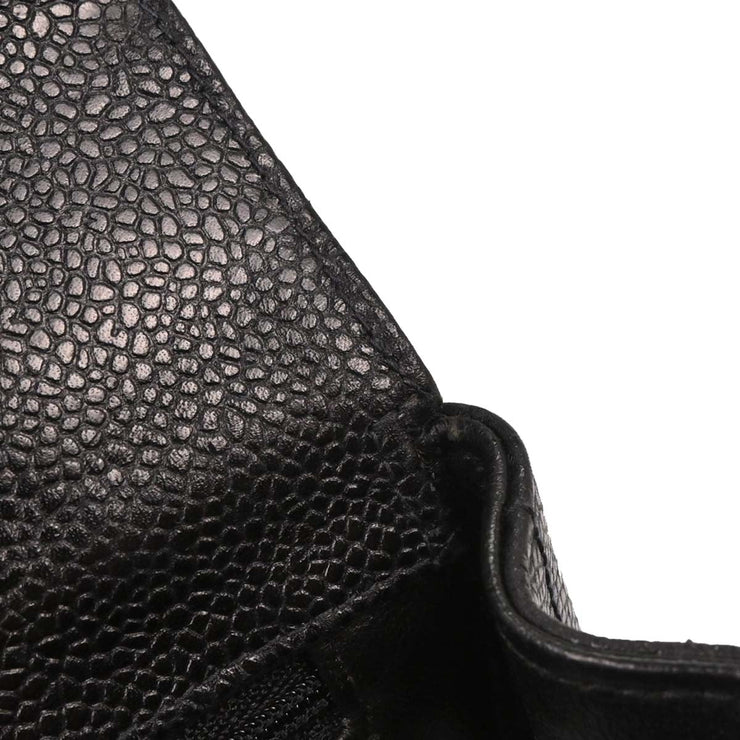 Chanel Black Calfskin Handbag 166609