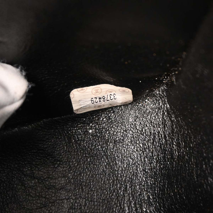 Chanel Black Calfskin Handbag 166609