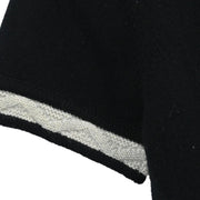 Chanel Short Sleeve Dress Black 04A #40 166620