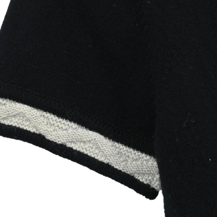 Chanel Short Sleeve Dress Black 04A #40 166620