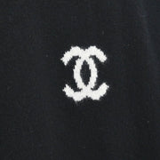 Chanel Short Sleeve Dress Black 04A #40 166620