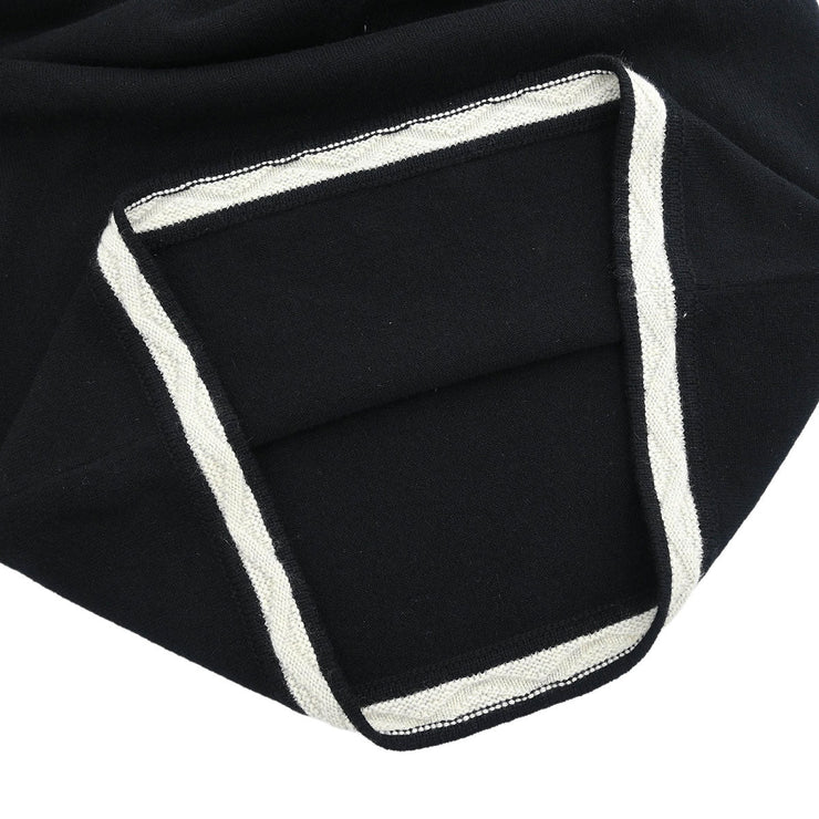 Chanel Short Sleeve Dress Black 04A #40 166620