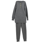 Chanel Setup Top Pants Gray 93A #40 166621