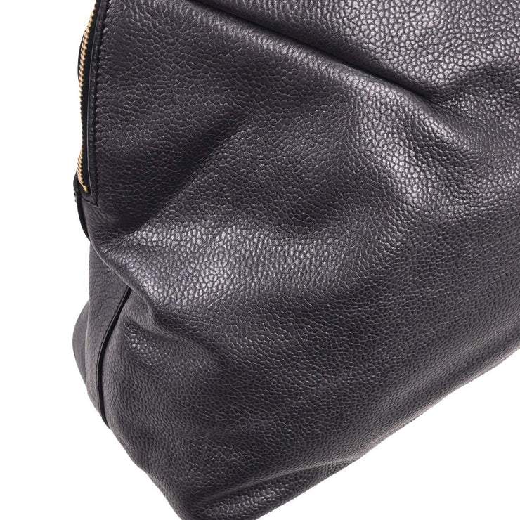 Yves Saint Laurent Metallic Navy Leather Calypso Handbag 211385 213317 166623