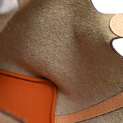 Hermes Orange Dalmatian Picotin 18 PM Handbag C F 166631