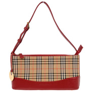 Burberry Beige Canvas House Check Handbag 166632
