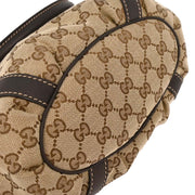 Gucci Beige Canvas GG Tote Handbag 211983 204991 166636