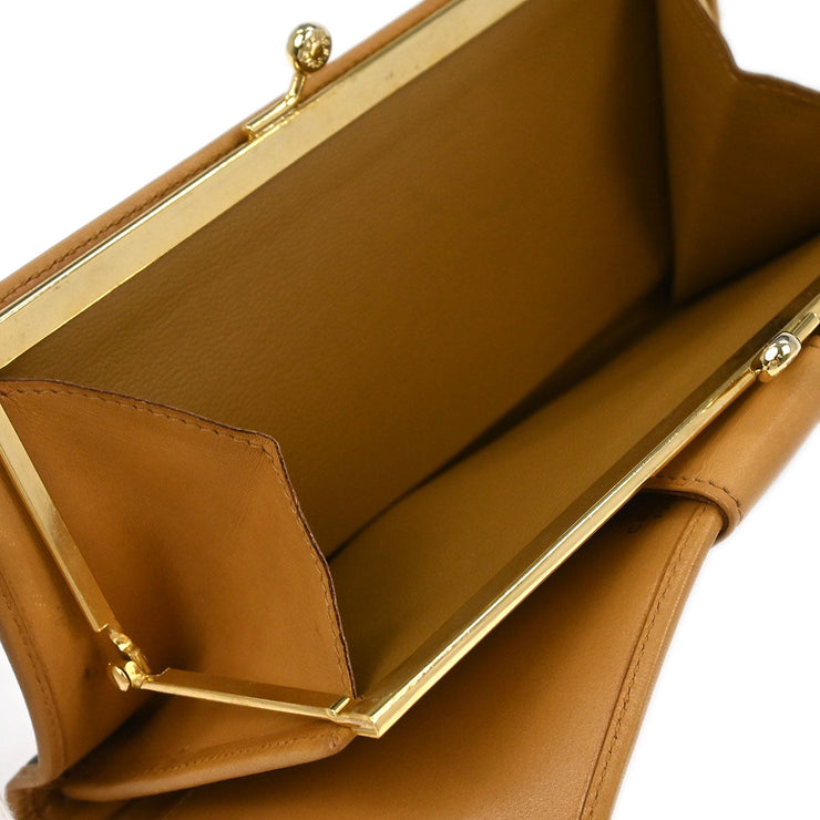 Celine Brown PVC Macadam Wallet M06 166637