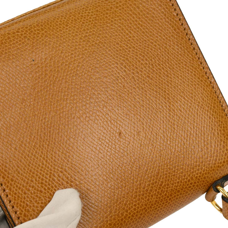 Celine Brown Leather Handbag JM13 166641