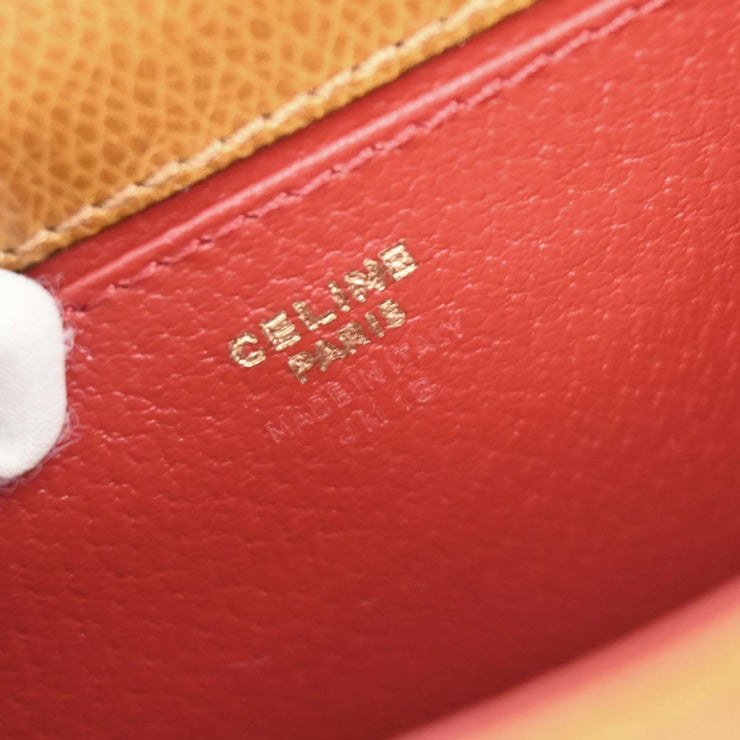 Celine Brown Leather Handbag JM13 166641