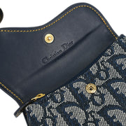 Christian Dior Trotter Saddle Coin Purse Wallet TR0061 166642