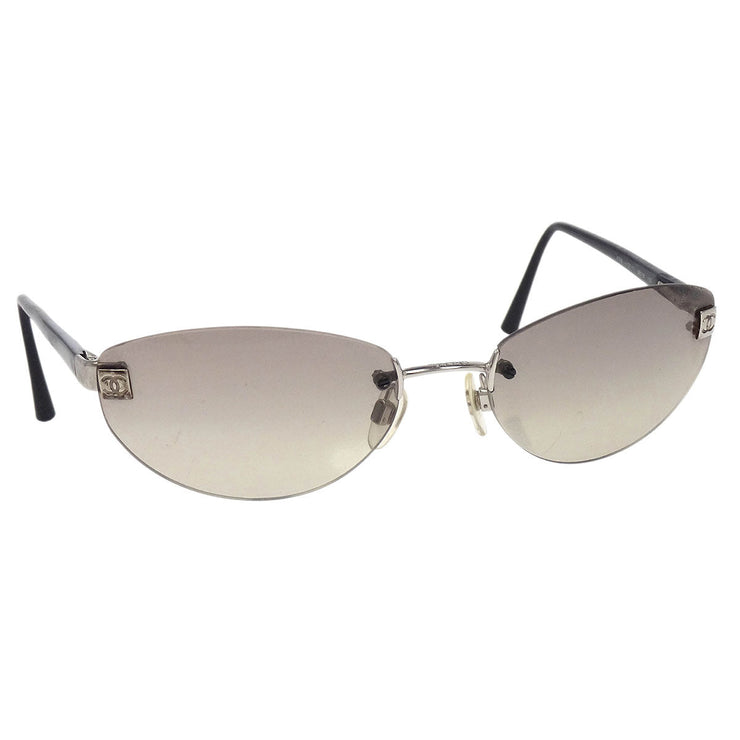 Chanel Sunglasses Eyewear Black Small Good L6414648 58 Square:18 166644