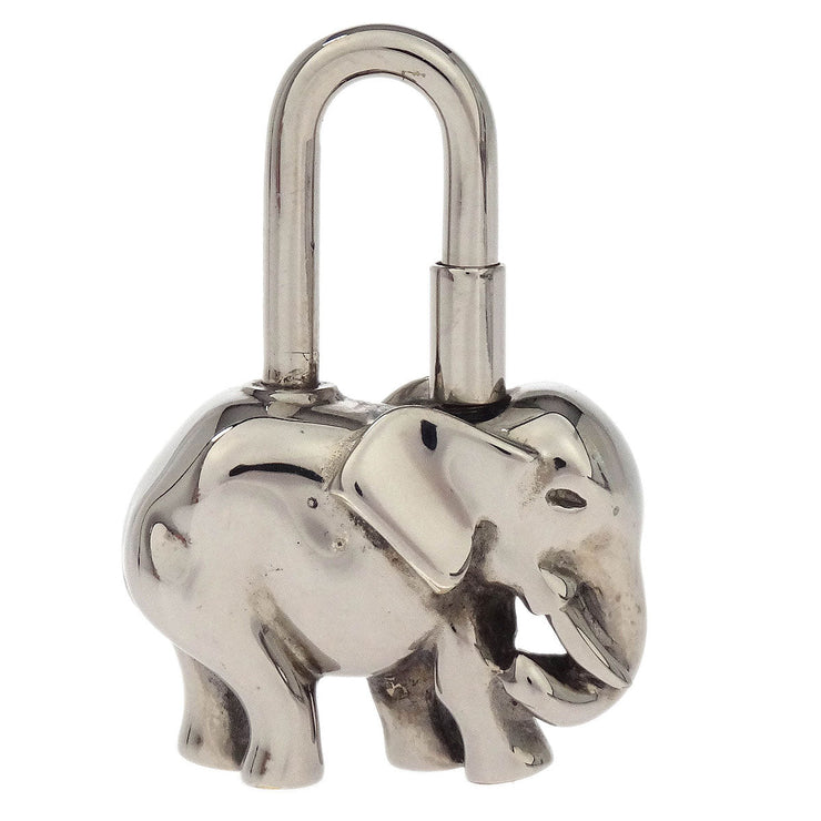 Hermes 1988 Elephant Cadena Silver Small Good 166650